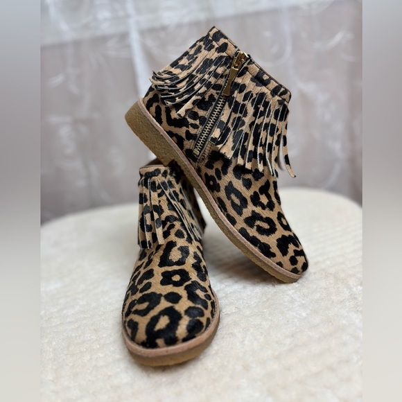 Kate Spade Shoes - Kate Spade Fringe Leopard Bootie, 6